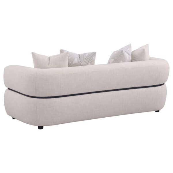 Jeanette Beige Sculptural Sofa by Coaster Furniture 8