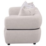 Jeanette Beige Sculptural Sofa by Coaster Furniture Luxury Living Room Furniture Mobilia Cleopatra 13 Jeanette Beige Sculptural Sofa by Coaster Furniture 13