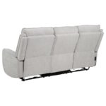 Sylmar Dove Grey Power Reclining Sofa by Coaster Furniture Luxury Living Room Furniture Mobilia Cleopatra 21 Sylmar Dove Grey Power Reclining Sofa by Coaster Furniture 21