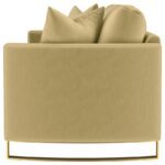 Corliss Camel Velvet Curved Sofa by Coaster Furniture Luxury Living Room Furniture Mobilia Cleopatra 12 Corliss Camel Velvet Curved Sofa by Coaster Furniture 12