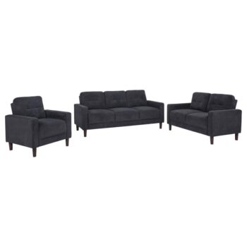Bowen II Modern Gray Fabric Sofa by Coaster Furniture