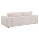 Burnett Ivory Chenille Upholstered Sofa by Coaster Furniture Luxury Living Room Furniture Mobilia Cleopatra 10 Burnett Ivory Chenille Upholstered Sofa by Coaster Furniture 10