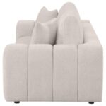 Burnett Ivory Chenille Upholstered Sofa by Coaster Furniture Luxury Living Room Furniture Mobilia Cleopatra 11 Burnett Ivory Chenille Upholstered Sofa by Coaster Furniture 11