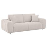 Burnett Ivory Chenille Upholstered Sofa by Coaster Furniture Luxury Living Room Furniture Mobilia Cleopatra 9 Burnett Ivory Chenille Upholstered Sofa by Coaster Furniture 9