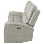Brickston Triple Power Reclining Sofa Gray by Coaster Furniture Luxury Living Room Furniture Mobilia Cleopatra 13 Brickston Triple Power Reclining Sofa Gray by Coaster Furniture 13