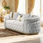 Adelpha Loveseat FM67002BG-LV by Furniture of America 7