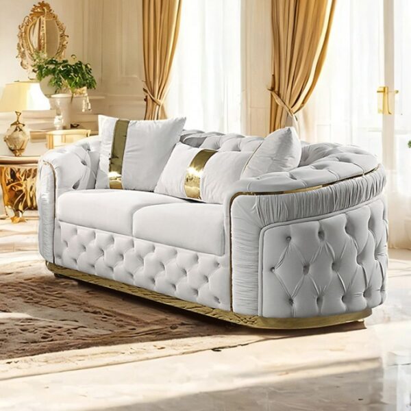Adelpha Loveseat FM67002BG-LV by Furniture of America 5