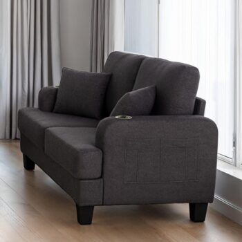 Cinderford Loveseat SL6936DG-LV-PK by Furniture of America