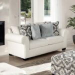 Queensbury Loveseat | FM61113WH-LV by Furniture of America 19