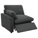 Collins Modular Power Sofa Dark Gray by Coaster Furniture 17