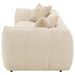 Winchester Boucle Upholstered Extra Long Sofa Sand Pebble by Coaster Furniture 13