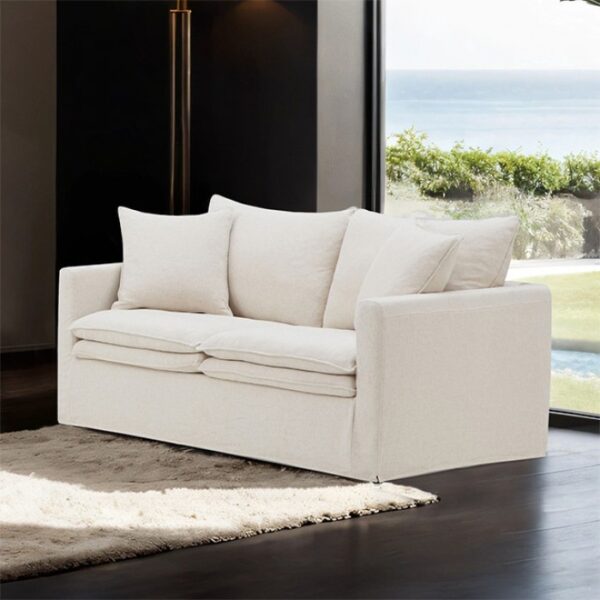 Crayford Loveseat FM63010TP-LV  Classic Comfort in Timeless Taupe by Furniture of America 8