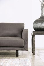 Mezzanotte Loveseat Sleek Italian Luxury FM90000GY-LV-PK by Furniture of America 14