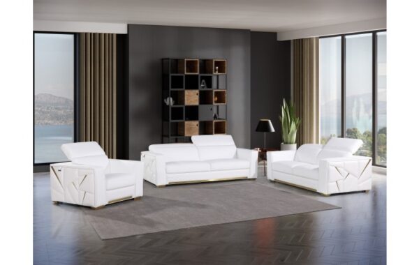 1120 Genuine leather Sofa Set By Gu Furniture 4
