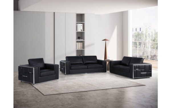 1130 Genuine leather Sofa Set By Gu Furniture 4