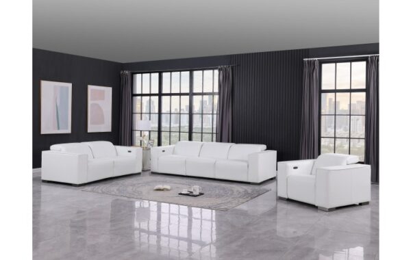 1208 Top Grain Italian Leather Sofa Set By Gu Furniture 4