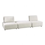 Stavanger 2-Seater with Square Ottoman FM63001LG-C by Furniture of America 11