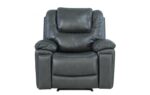 5108 Leather-Aire Manual Reclining Chair By Gu Furniture 11