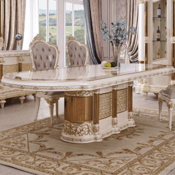 HD-9022 Luxury Dining Table By Homey Design