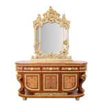 Dining Room Buffet Cabinet HD-8024 By Homey Design Curio & Buffet Mobilia Cleopatra 9 Dining Room Buffet Cabinet HD-8024 By Homey Design 9