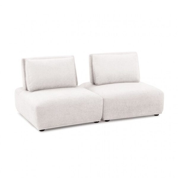 Stavanger 2-Seater Sofa in White Boucle  FM63001WH-B  by Furniture of America 7