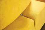 Stavanger 2-Seater with Rectangular Ottoman in Yellow Chenille  FM63001YL-E by Furniture of America 12