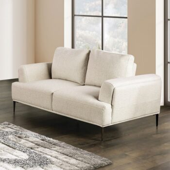 Gladbach Loveseat in Beige Chenille – FM63007BG-LV by Furniture of America