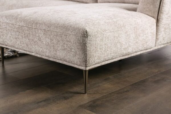 Gladbach Loveseat in Light Brown Chenille – FM63007LB-LV by Furniture of America 12
