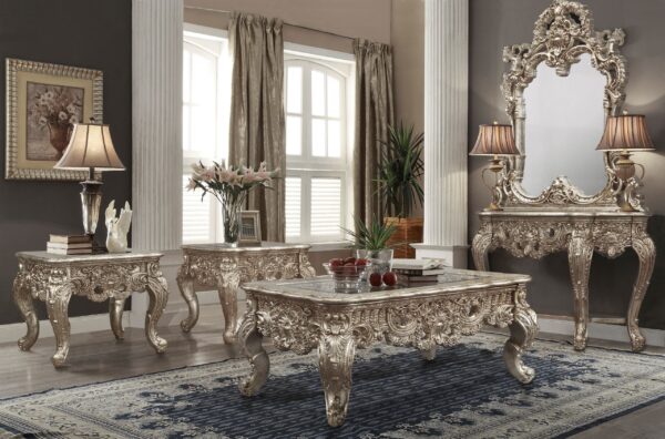 HD-998CH – 3 pc Coffee Table Set By Homey Design 4