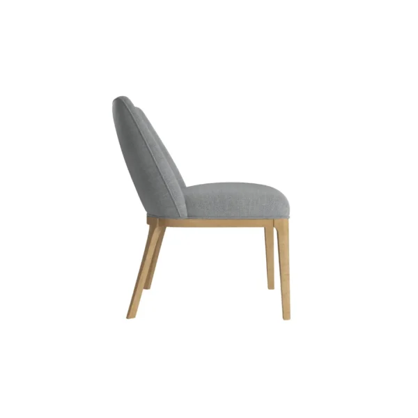 Loft Upholstered Side Chair Set of 2 in Natural Maple Finish By Art Furniture - Image 3