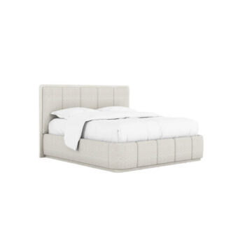 Ashlar King Upholstered Panel Bed By Art Furniture