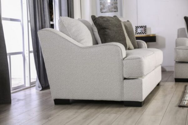Skyline Loveseat in Pewter Fabric – SM1212-LV by Furniture of America 15