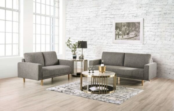 Elverum Loveseat in Charcoal Gray Boucle – FM61000GY-LV by Furniture of America 12