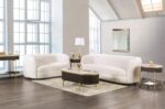 Versoix Loveseat in Off-White Boucle – FM61003WH-LV by Furniture of America 11