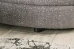 Versoix Loveseat in Charcoal Gray Boucle – FM61003GY-LV by Furniture of America 12