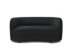 Versoix Loveseat in Black Boucle – FM61003BK-LV by Furniture of America 12
