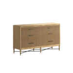 Loft Reeded Dresser in Natural Maple Finish By Art Furniture 11