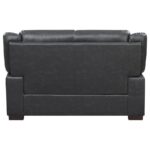 Upholstered Padded Arm Arabella Loveseat Gray by Coaster Furniture Luxury Living Room Furniture Mobilia Cleopatra 12 Upholstered Padded Arm Arabella Loveseat Gray by Coaster Furniture 12