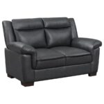 Upholstered Padded Arm Arabella Loveseat Gray by Coaster Furniture Luxury Living Room Furniture Mobilia Cleopatra 14 Upholstered Padded Arm Arabella Loveseat Gray by Coaster Furniture 14