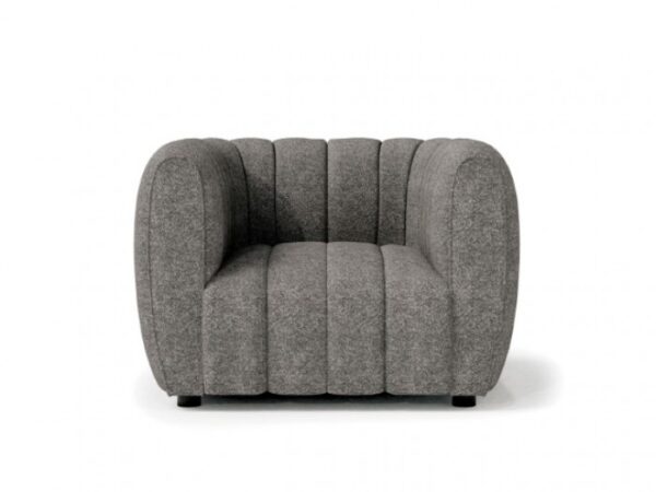 Aversa Chair in Charcoal Gray Boucle – FM61002GY-CH by Furniture of America 8