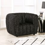 Aversa Chair in Black Boucle – FM61002BK-CH by Furniture of America 13