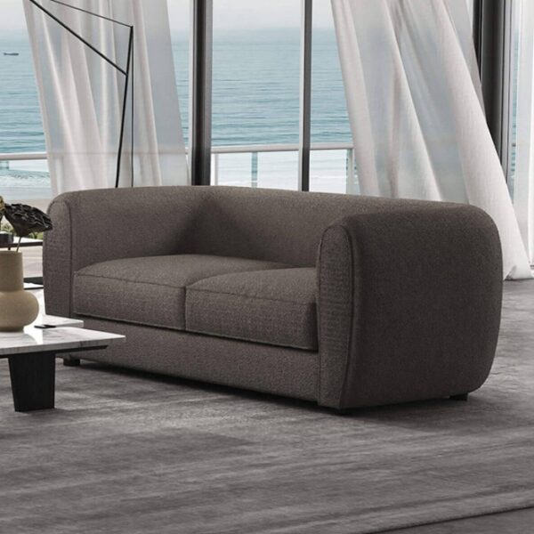 Verdal Loveseat in Charcoal Gray Boucle – FM61001GY-LV by Furniture of America 8