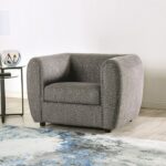 Verdal Chair in Charcoal Gray Boucle – FM61001GY-CH by Furniture of America 15