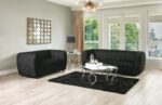 Verdal Chair in Black Boucle – FM61001BK-CH by Furniture of America 16