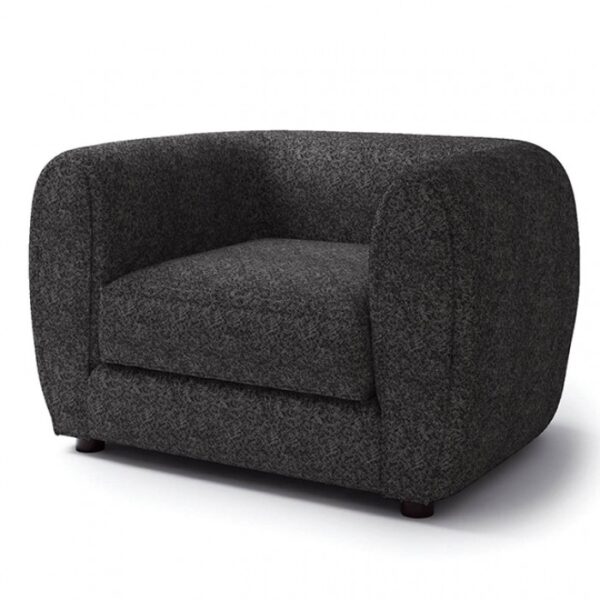 Verdal Chair in Black Boucle – FM61001BK-CH by Furniture of America 12