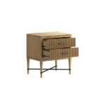 Loft Reeded Nightstand in Natural Maple Finish By Art Furniture Luxury Bedroom Nightstands Mobilia Cleopatra 12 Loft Reeded Nightstand in Natural Maple Finish By Art Furniture 12