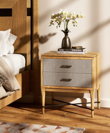 Loft Nightstand in Fabric Finish By Art Furniture