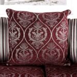 Sassari Loveseat in Burgundy Chenille – SM6447-LV by Furniture of America 27