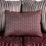 Sassari Loveseat in Burgundy Chenille – SM6447-LV by Furniture of America 26