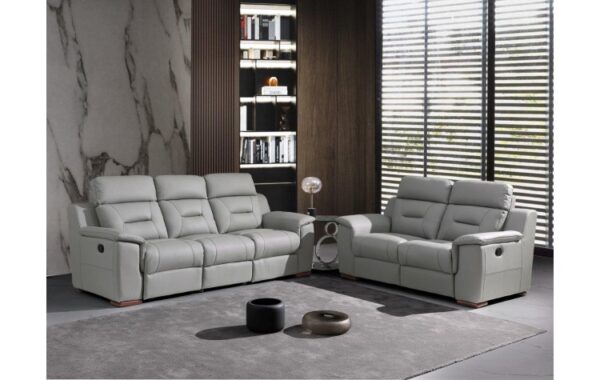 9408 Leather Reclining Sofa Set By Gu Furniture 4